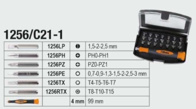 Image du produit BETA 020566110 Mobiler Kunststoffkoffer mit herausnehmbarer Werkzeugtafel 163-teilig 2056T/E (163 pièces)