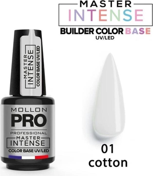 Mollon Pro Mol Master Intense Base 01 - 12ml (Base Coat)