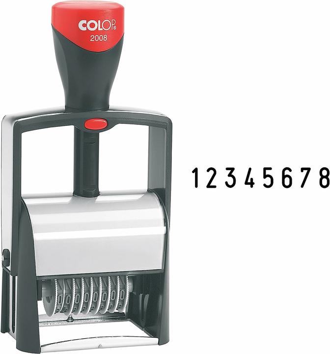 Produktbild Colop Ziffern-Bänderstempel-selbstfärbend
