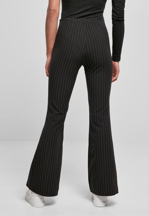 Actual product image Urban Classics Ladies Flared Pin Stripe Pants - 13669 (4XL)