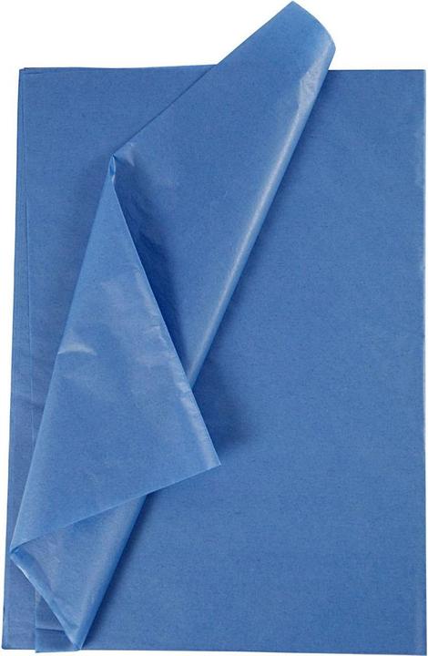 Actual product image Creativ Company Tissue paper blue 10 sheets 14 gr, 50x70cm (14 g/m², 10 x)