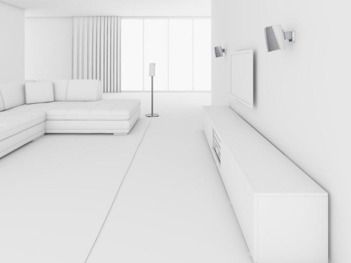 Image du produit Vogels Son 5201 (1 pièce, Installation murale, Inclinable, Pivotant)