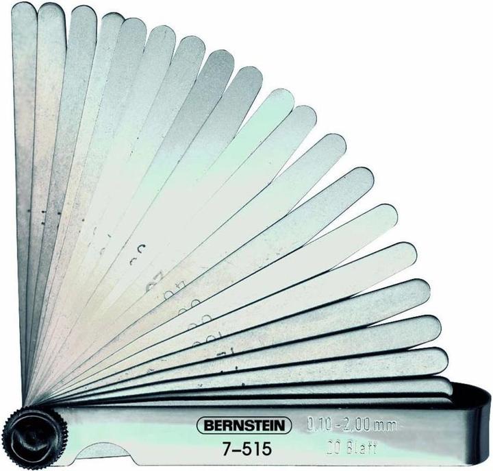 Bernstein Jauge d'épaisseur 0.10 - 2 mm Nombre