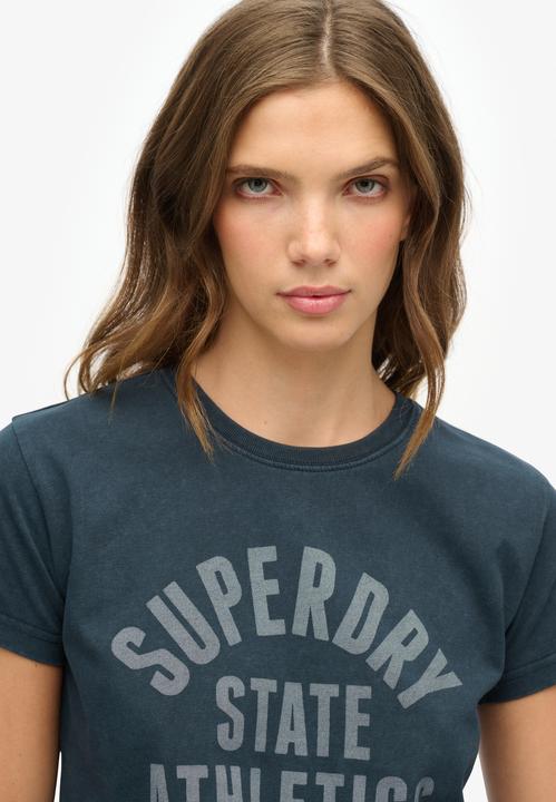 Actual product image Superdry Athletic Graphic Fitted Tee (S)