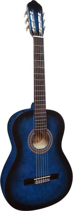 Image du produit MSA Musikinstrumente Guitare Classique C23 4/4 Bleu (Guitare classique, Tilleul)