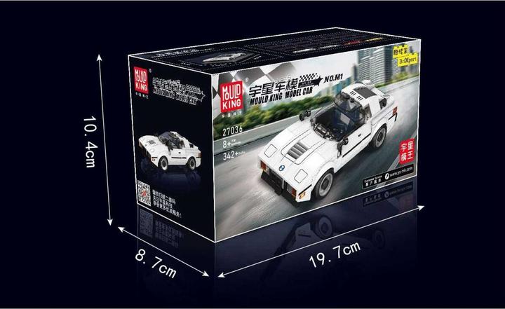 Image du produit Mould King M1 avec boîte d'affichage