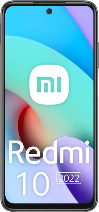 Produktbild Xiaomi Redmi 10 2022 (128 GB, Carbon Gray, 6.50", Hybrid Dual SIM, 4G)
