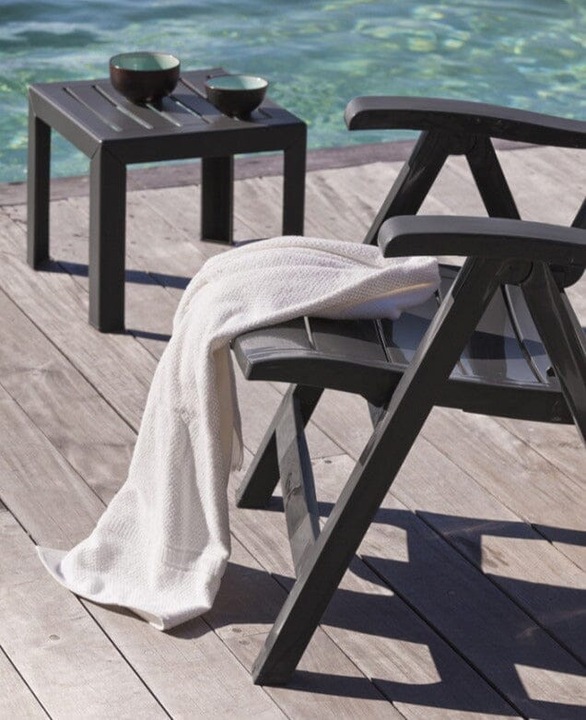 Image du produit Grosfillex Fidji Fauteuil de jardin Multipositions pliant