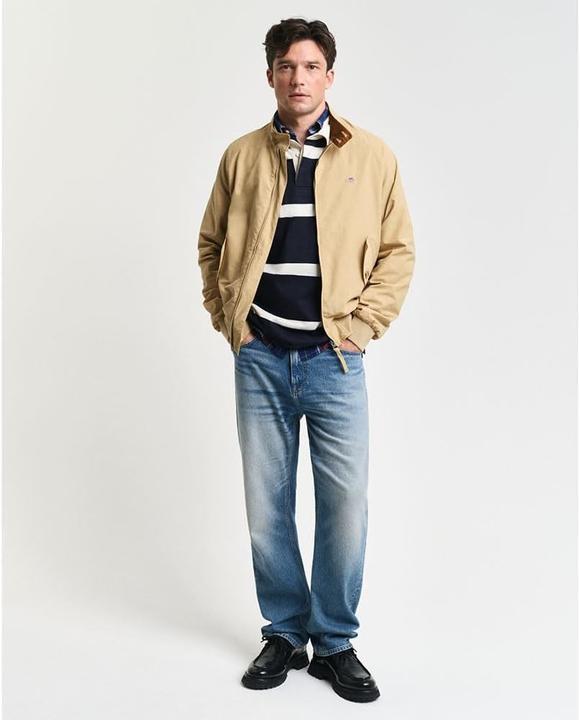 Actual product image GANT Katoen Harrington Jacket with Logo (S)