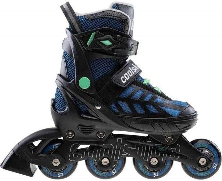 CoolSlide Wonton YB Leisure Skates, Adjustable, Black, Size 40-43 (40, 41, 42, 43)