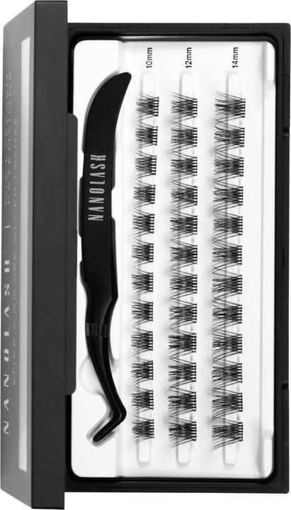 Actual product image Nanolash Diy Eyelash Extensions Stick & Go Artificial Eyelashes Harmony 36 Pieces (Artificial eyelashes)