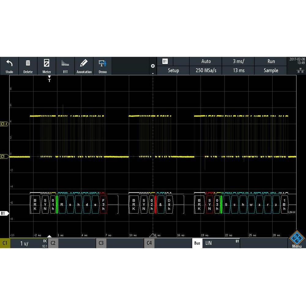 Rohde & Schwarz Erweiterungsmodul RTB-K3 RTB-K (Oszilloskop), Messtechnik