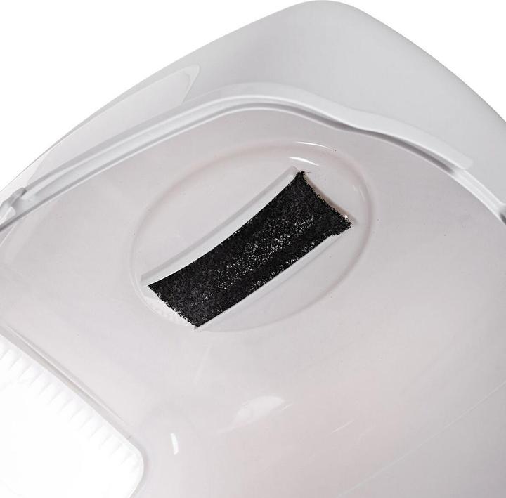 Actual product image Diamentiq kuweta BAILA jasnoszary/ciemnoszary - kuweta dla kota (Cat litter tray open)