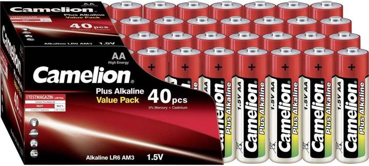 Produktbild Camelion Mignon (AA)-Batterie Alkali-Ma (40 Stk., AA, 2700 mAh)