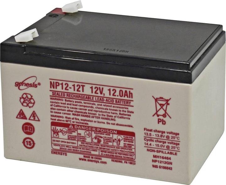 Produktbild EnerSys Genesis NP12-12 Bleiakku 12 V (12 V, 12000 mAh)