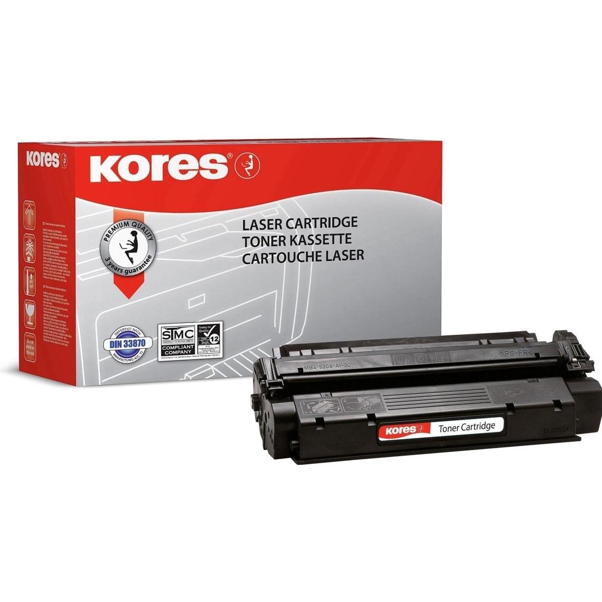 Kores, Toner, Toner für Canon Fax L320-L340-L380-L400 schwarz Kapazitaet ca. 3.500 Seiten Grup (BK)