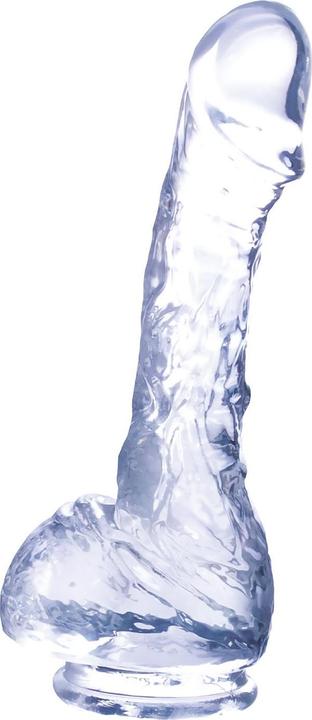 Productafbeelding NMC 7 inch realistische dildo met zuignap doorzichtig