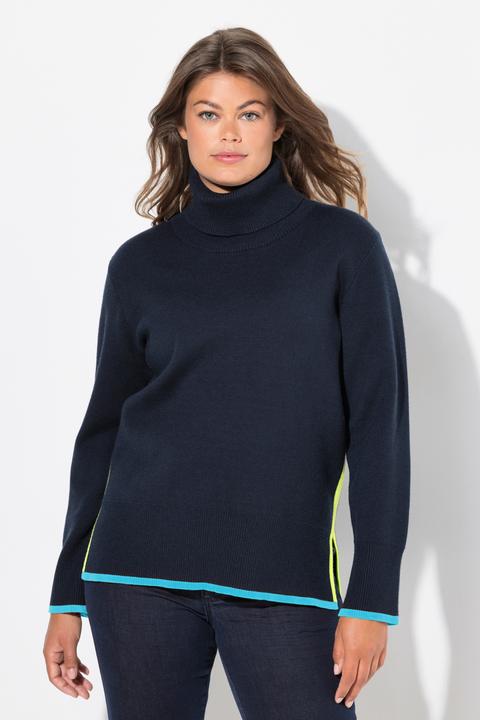Produktbild Laurasøn Strickpullover, Langarm, Rollkragen (L)