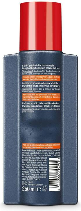 Immagine prodotto Alpecin Shampoo alla caffeina C1 (Shampoo liquido, 250 ml)