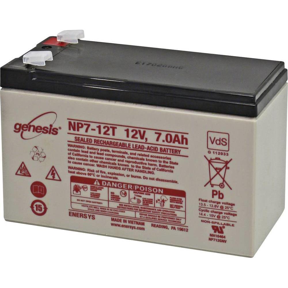 EnerSys Genesis NP7-12-WT Bleiakku 12 (12 V, 7000 mAh) (NP7-12-WT)