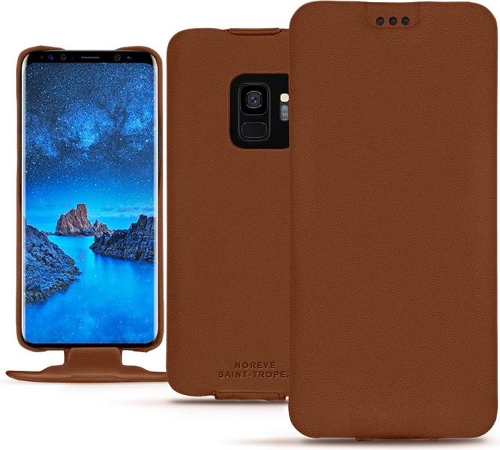 Produktbild Noreve Lederschutzhülle vertikal (Samsung Galaxy S9)