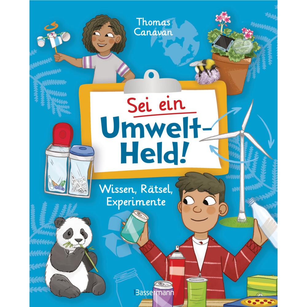 Thumbnail - Sei ein Umwelt-Held! Mit Rätseln, Experimenten, Spielen und Basteleien die Umwelt verstehen und, Kinderbücher von Thomas...