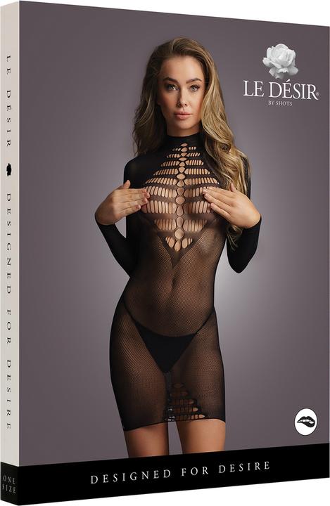 Produktbild Le Désir Long sleeve fishnet dress - O/S (One Size)
