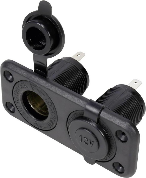 Actual product image Tru Components Dual car socket