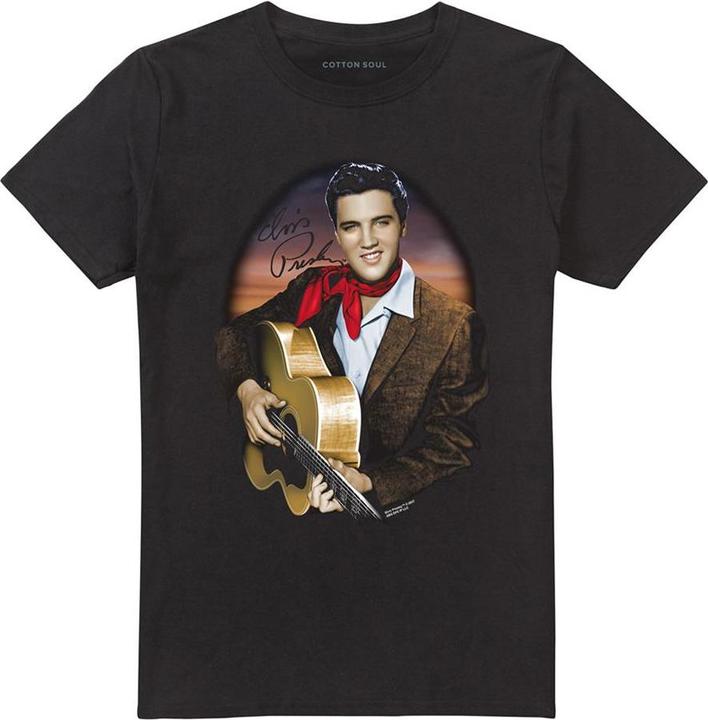 Produktbild Elvis Red Scarf 2 TShirt (L)