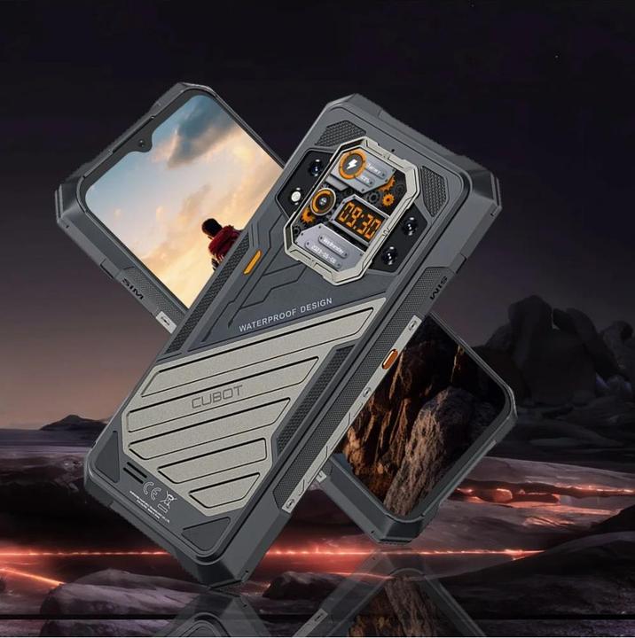 Actual product image Cubot KINGKONG X 256GB 5G (256 GB, Black, 6.58", Dual SIM, 4G)