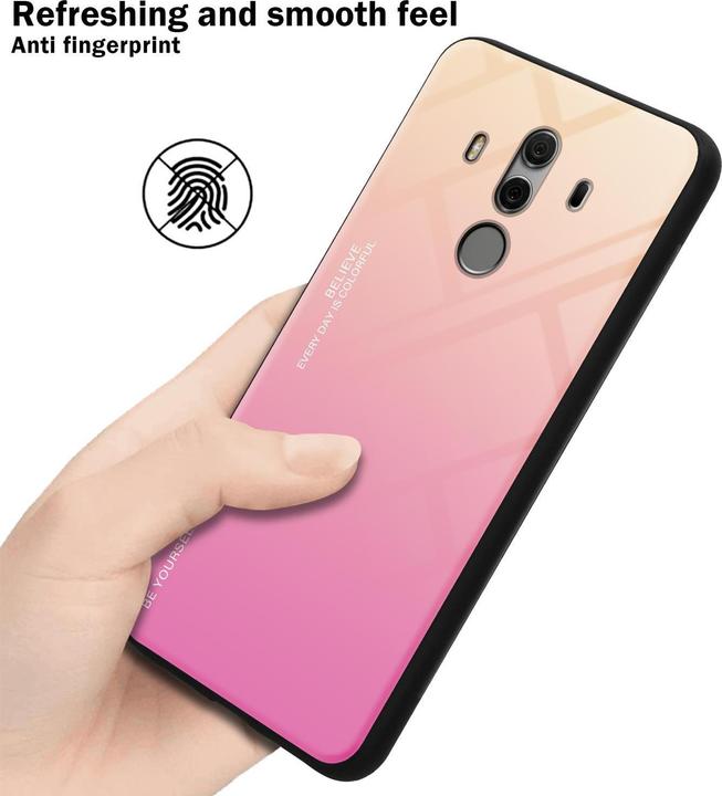 Produktbild Cadorabo TPU 2 Farben Glas Cover (Huawei Mate 10 Pro)