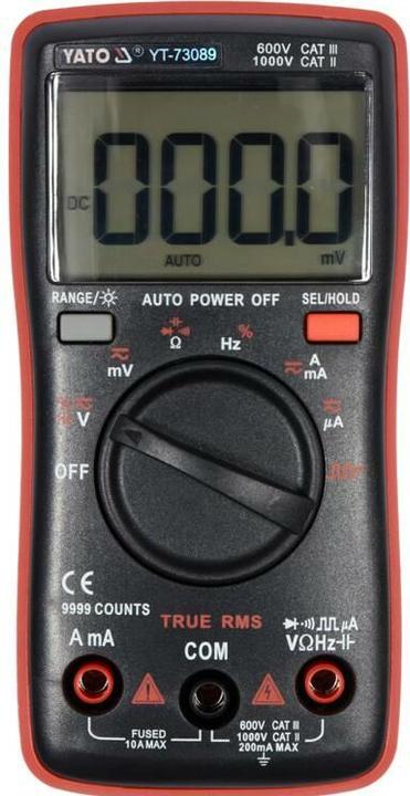 Image du produit Yato Compteur Numérique True Rms