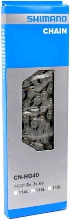 Actual product image Shimano Cn-Hg40 (7-speed, 8-speed)