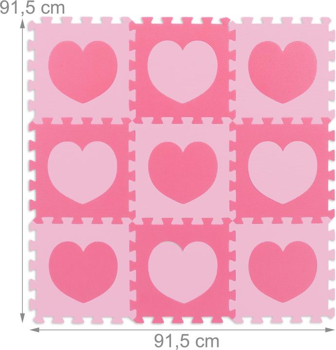 Produktbild Relaxdays Puzzlematte (31.5 x 31.5 x 1 cm)