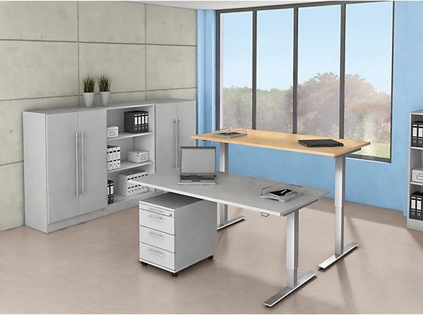 Actual product image kaiserkraft UPLINER - Desk, electrically height-adjustable (160 x 80 x 72 cm)