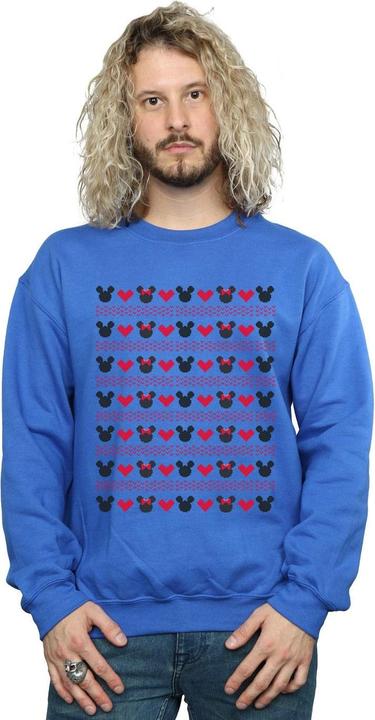 Produktbild Disney Mickey And Minnie Christmas Hearts Sweatshirt (M)