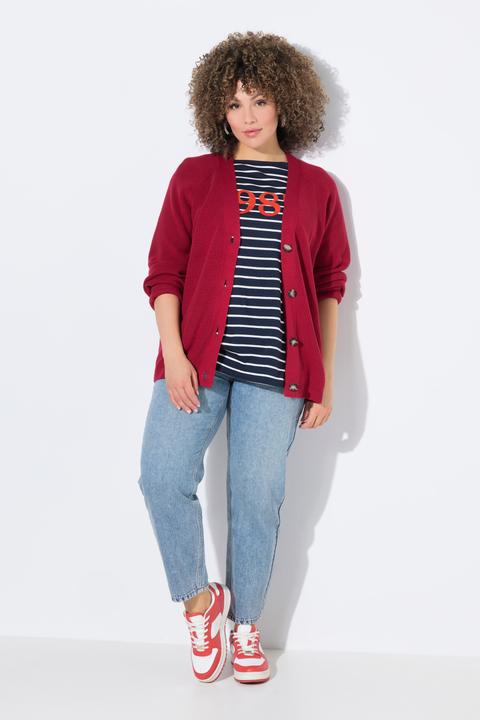 Produktbild Ulla Popken Mom-Jeans, schmaler Saum, Lyocellmix-Denim (60)