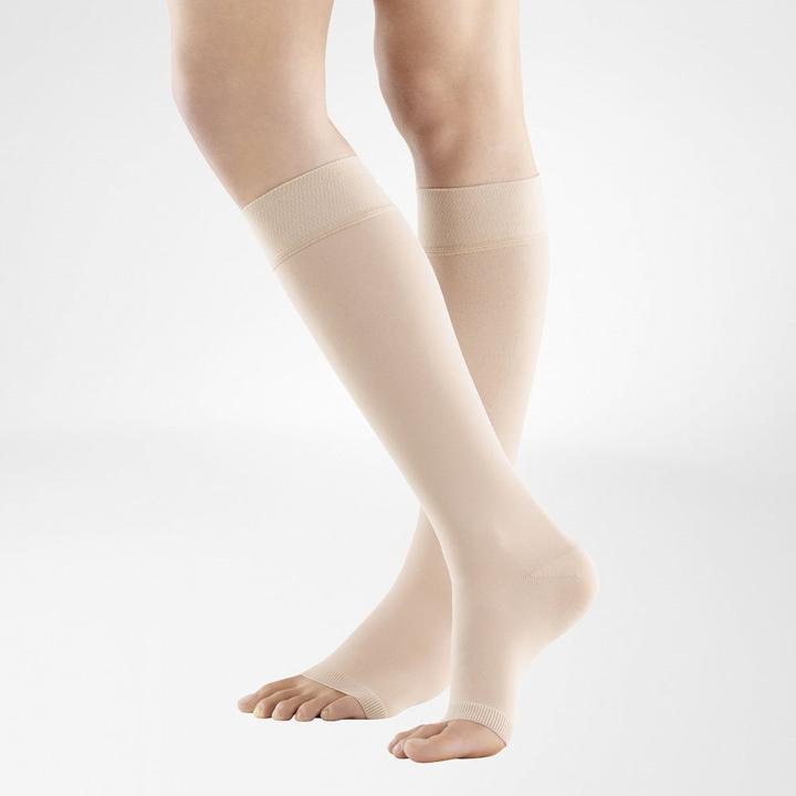 Veno Train SOFT A-D KKL2 S normal/long offene Fussspitze creme (S)