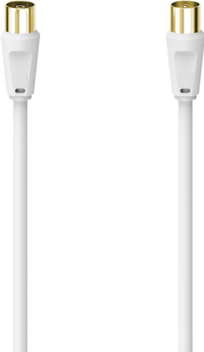Image du produit Hama Câble d'antenne, prise coaxiale (100 dB, Câble d'antenne)