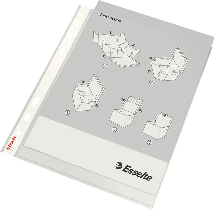 Immagine prodotto Leitz Custodia per brochure Esselte Standard, DIN A4, PP, trasparente, 0,06 mm aperta, incolore, a prova (A4, 1 x)