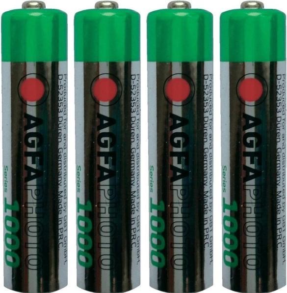 Actual product image AGFAPHOTO Accu HR03 900 mAh (4 pcs., AAA, 900 mAh)