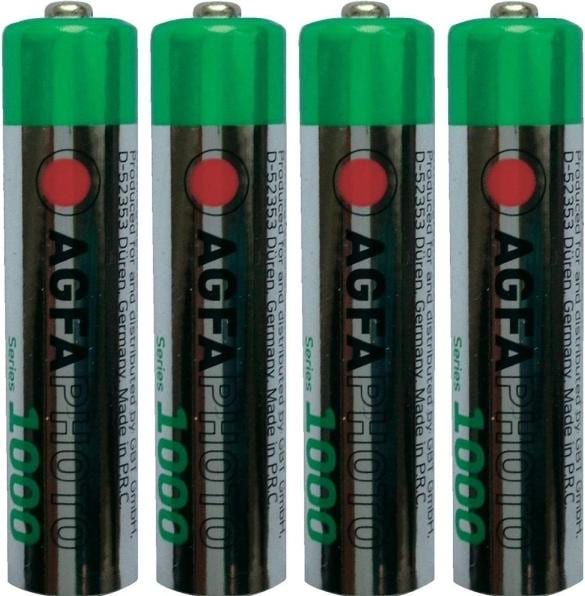 Produktbild AGFAPHOTO Accu HR03 900 mAh (4 Stk., AAA, 900 mAh)