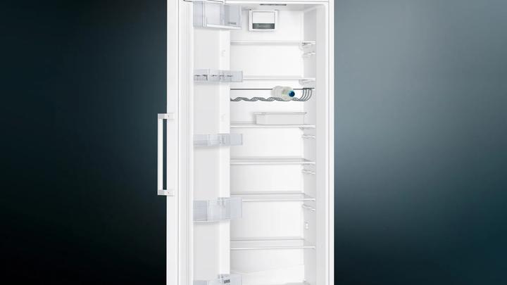 Image du produit Siemens iQ300, Réfrigérateur pose libre, 186 x 60 cm, Blanc, KS36VGWDP (346 l)