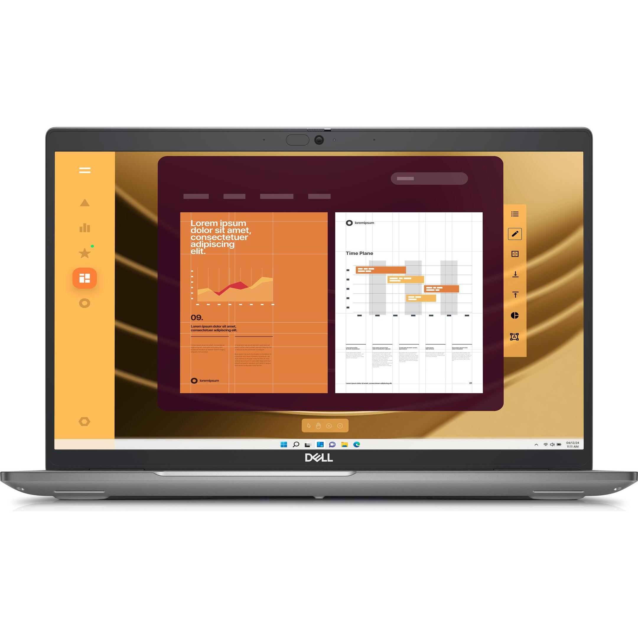 Dell Latitude 5550 (15.60", Intel Core Ultra 5 125U, 16 GB, 512 GB, DE), Notebook, Grau