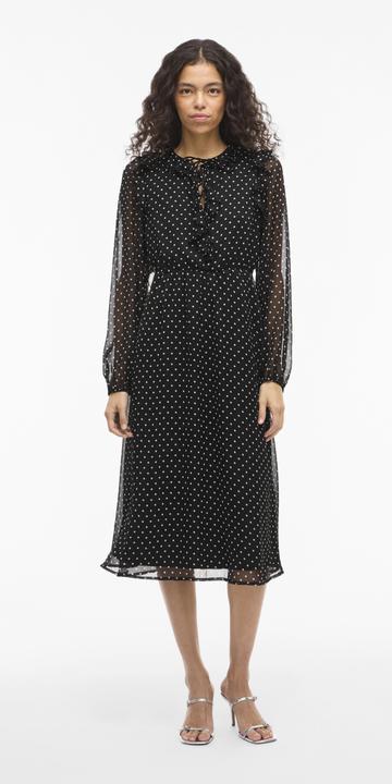 Image du produit Vila VIHARLEY Langärmeliges Maxikleid (36)
