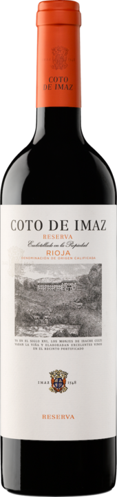 Actual product image Bodegas El Coto Coto de Imaz, Reserva Rioja DOCa (1 x 75 cl, 2020)