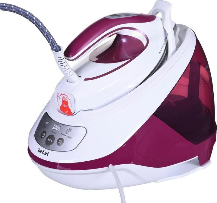 Produktbild Tefal Express Protect SV9201E0 Dampfbügelstation Durilium AirGlide Autoclean soleplate Violett (2800 W, 130 g/min)