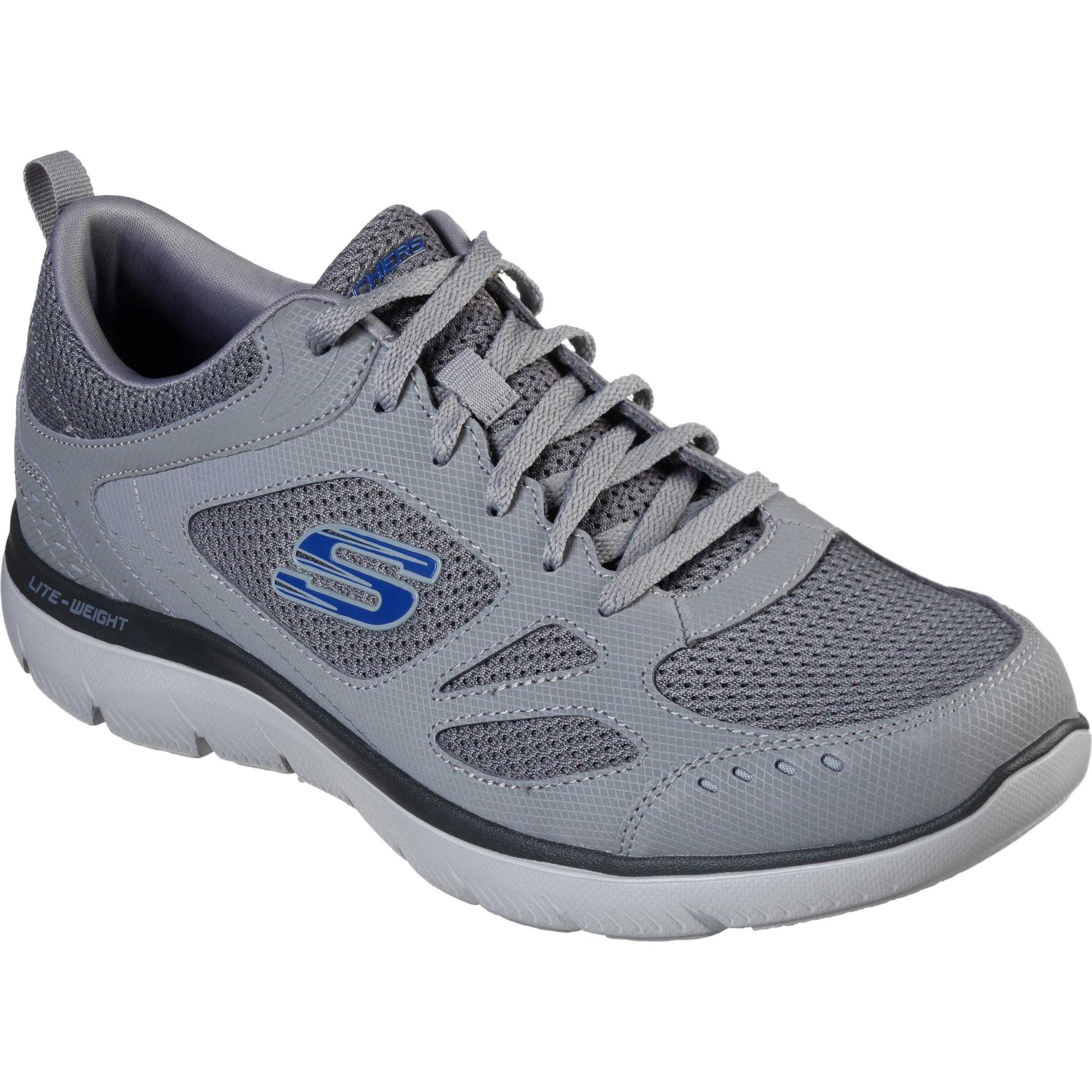 Skechers, Uomini, Sneaker, Summits-South Rim 52812-GRY - 43, Grigio, (43)