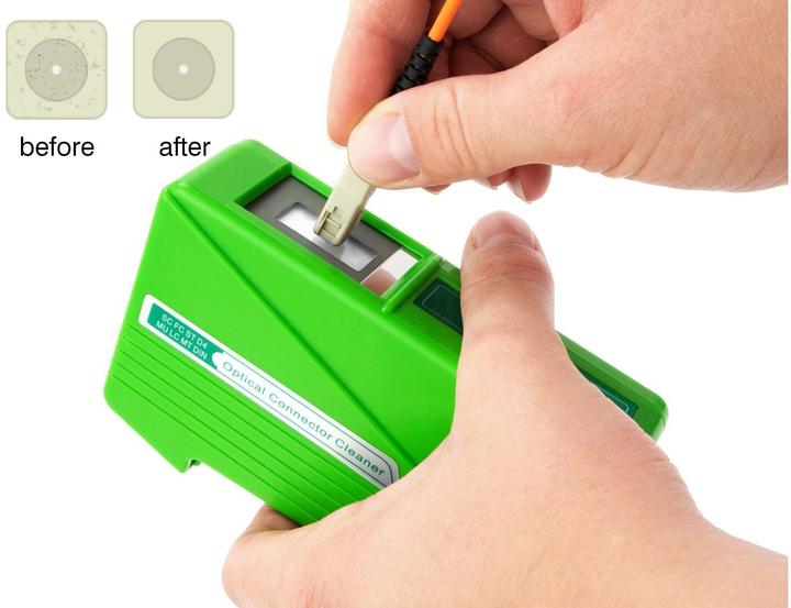 Produktbild Delock LWL Reinigungskassette für Steckverbinder mit 1,25 und 2,50 mm Hülse