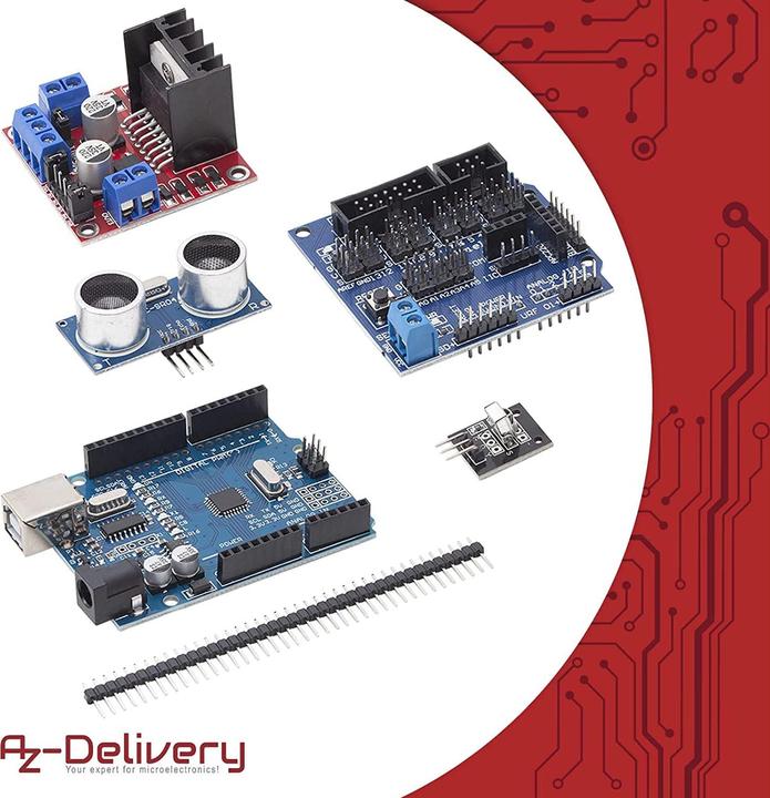 Produktbild AZ-Delivery Robot 2WD